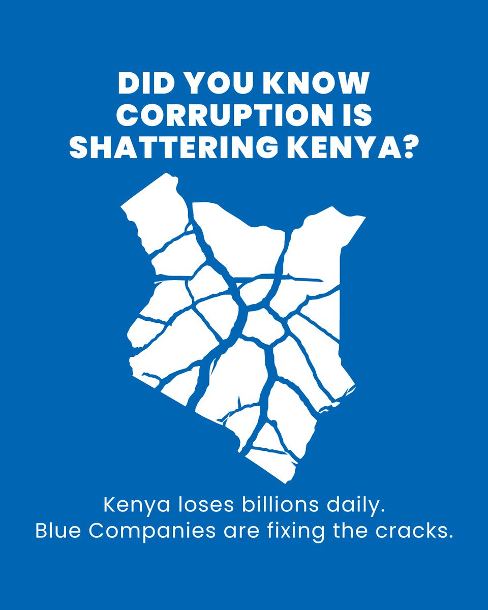 TheBlueCompany2's tweet image. Ethical leadership starts with action.​

Kenya’s future depends on it. Join the movement reshaping business for the better.​
Visit the-bluecompany.org or contact 0740 049 50 / info@the-bluecompany.org to learn more.​

#TheBlueCompany #GoingBlue