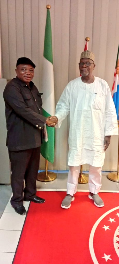 Ahead of the World Border Security Congress, <a href="/Wansanigeria/">WAANSA NIGERIA</a> visited the Chairman, Senate Committee on National Security &amp; Intelligence, <a href="/yahaya_abdulahi/">Sen.Yahaya Abdullahi</a>. Nigeria must invest in modern border infrastructure to secure our future🇳🇬 <a href="/igwemni/">igwemni</a> <a href="/worldbordersec/">World Border Security</a> <a href="/KindnessOledibe/">Kindness Nkechinyere Oledibe</a> <a href="/nccsalw/">NCCSALW</a>