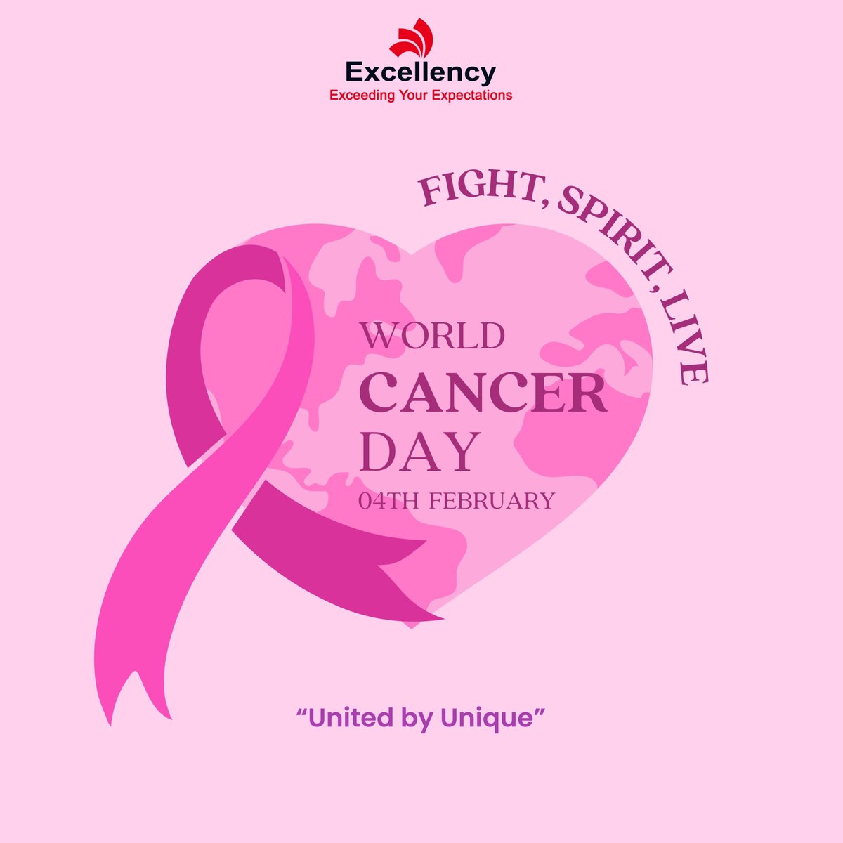 EXCELLENCYBBI's tweet photo. 🎗️ World Cancer Day 🎗️

Cancer may be tough, but the human spirit is tougher. Today, we raise our voices for awareness, encourage early detection, and stand in solidarity with patients, survivors, and their families. 

Together, we fight. Together, we care. 

#WorldCancerDay https://t.co/Qrttg8AjqF