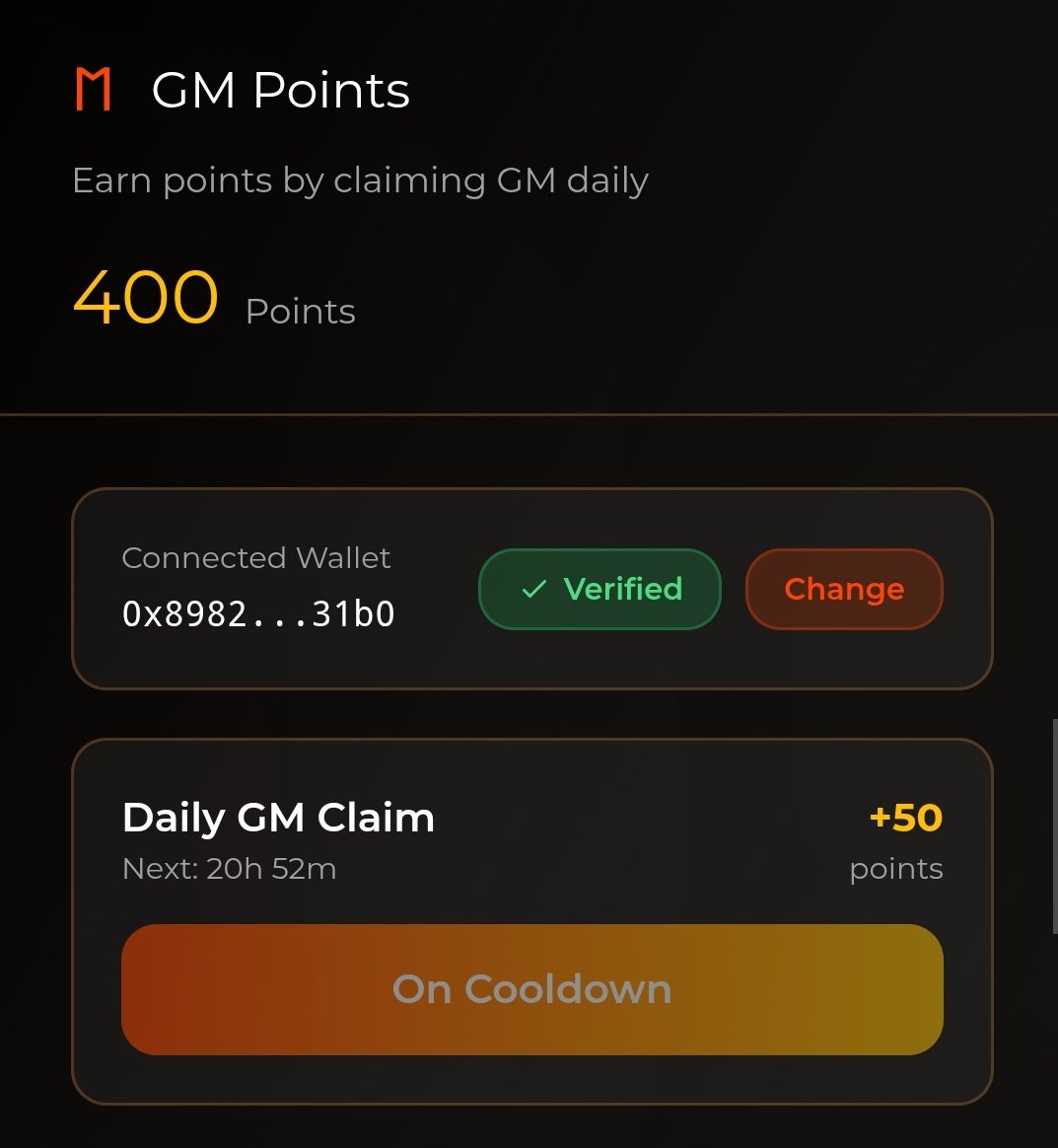 annonnymoux's tweet photo. Day by day, point by point 📈
400 GM points and counting 🔥
Still early with @Zetarium_
#gZet #BuildEarly https://t.co/V4hpodcDXG