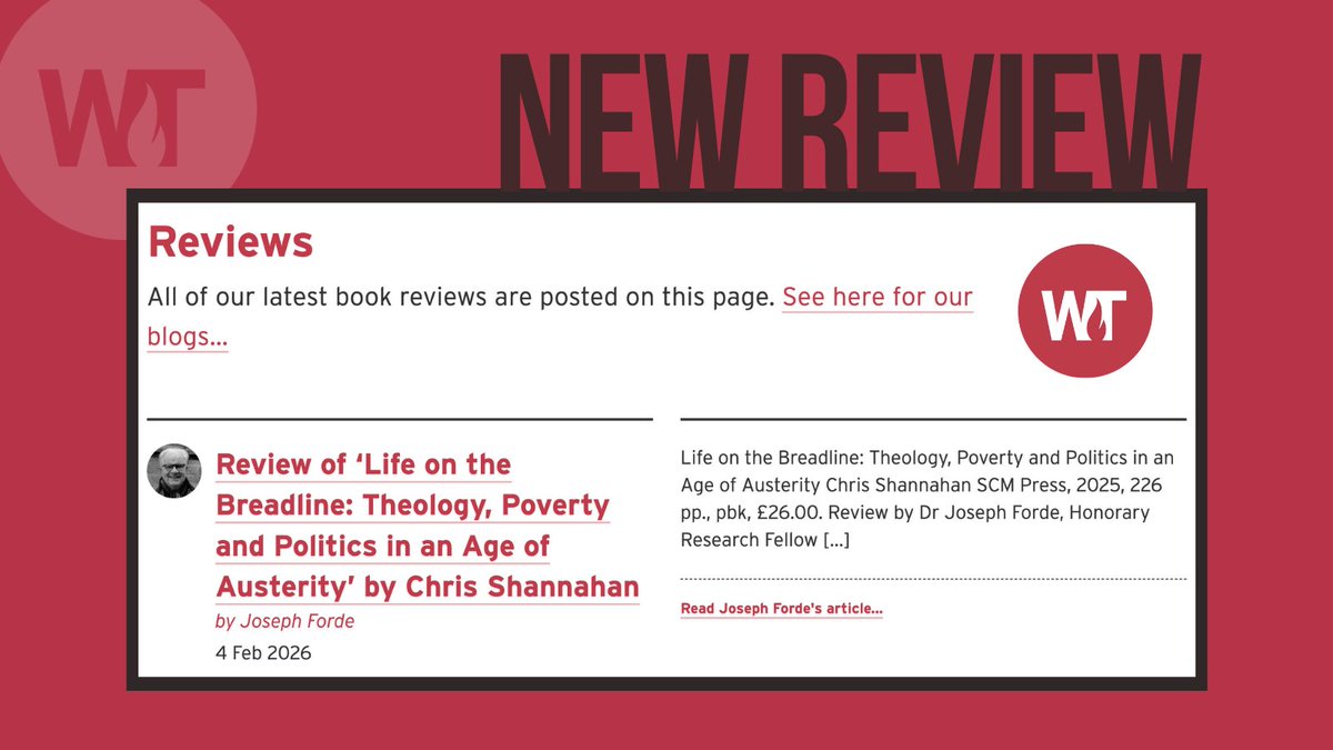 William Temple Foundation tweet media