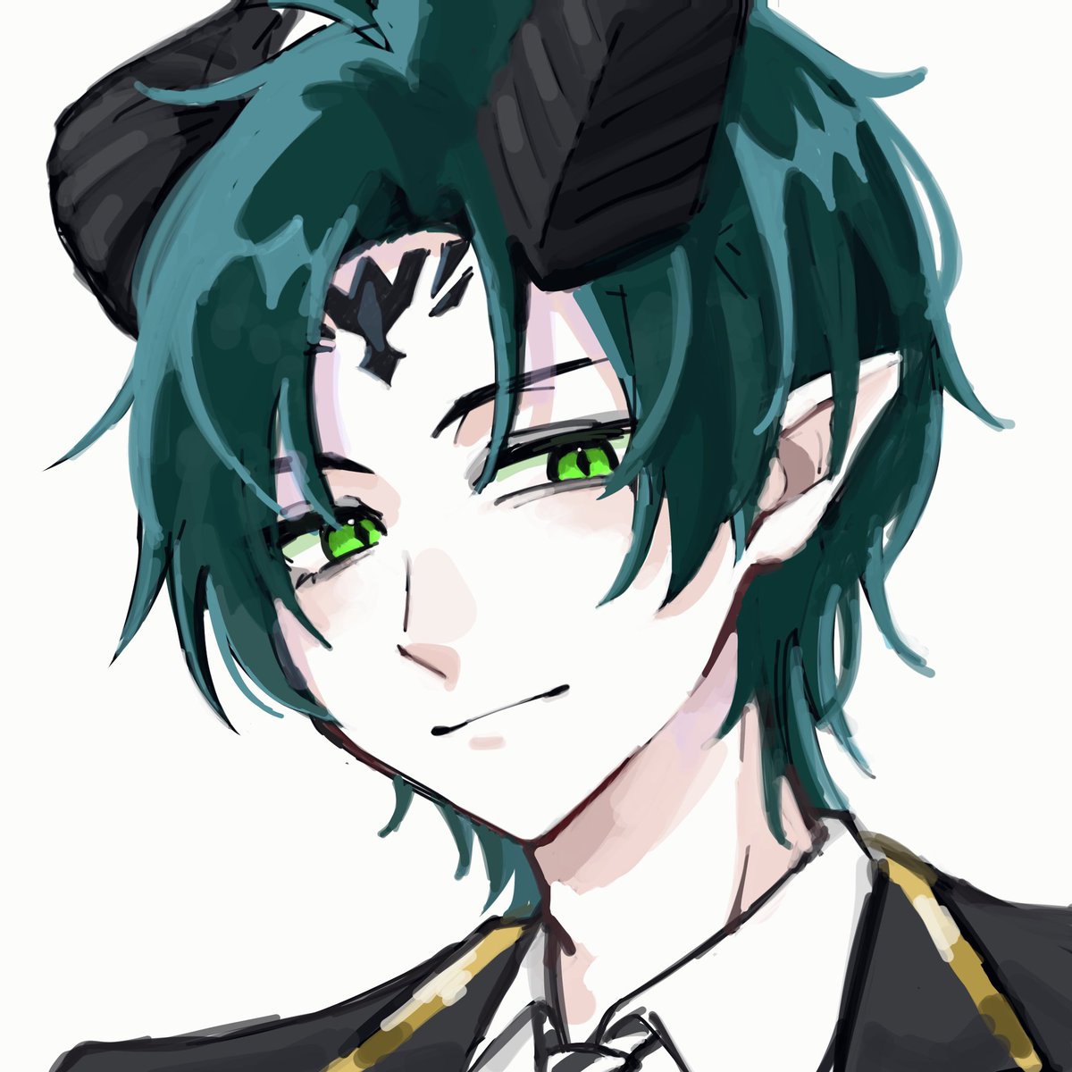 kclrn01's tweet photo. ⚠︎髪型捏造
イメチェン太郎
 #twstファンアート https://t.co/0KUp9SeRYV