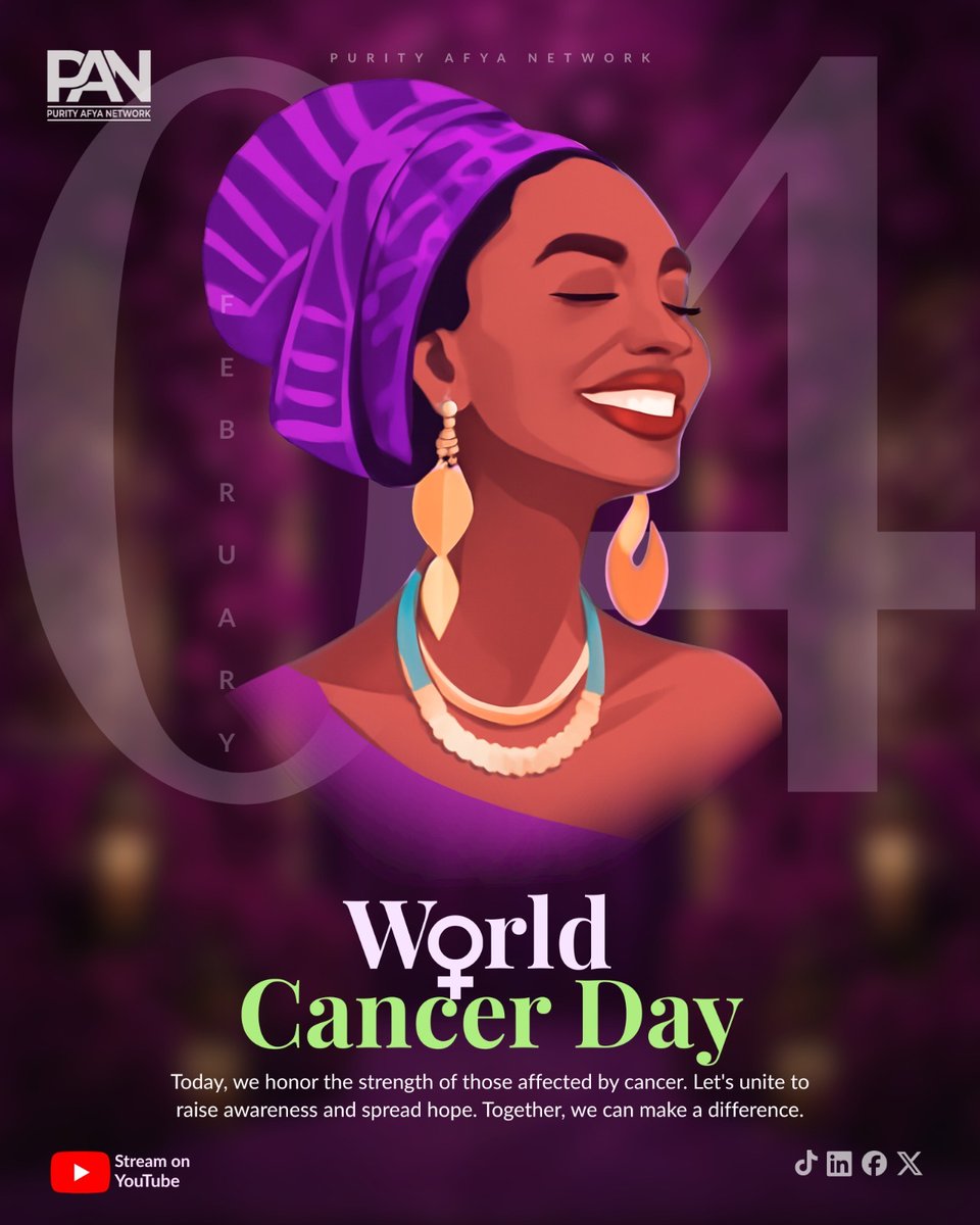 purityafya's tweet photo. World Cancer Day 2026 🎗️
United by Unique.
Every cancer journey is different. Every story matters.
Today, we stand together — honoring individuality, strengthening community, and choosing empathy, prevention, and early detection.
Together, we are stronger. @puritymuseonzuk https://t.co/pnaHmVQvjc