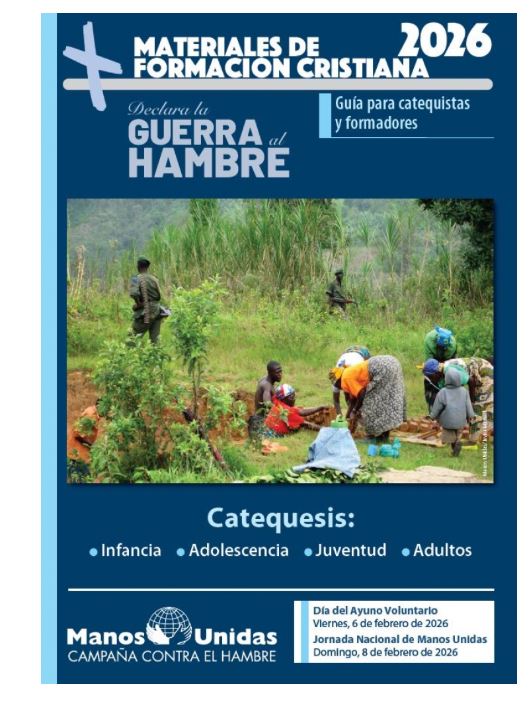#AlimentaLaPaz

<a href="/ManosUnidasONGD/">Manos Unidas ONGD</a> lanza la campaña de 2026, "Declara la guerra al hambre".

Compartimos los materiales de catequesis para reflexionar durante el año.

manosunidas.org/2026-materiale…