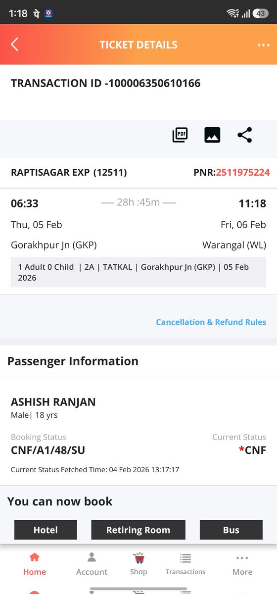 execute_logicX's tweet photo. Indian Railways can you change my seat from side upper to lower berth or upper please. I'm unable to climb because injury to my left hand during an bike accident! That's why I'm late to my college! I hope you understand @RailwaySeva @DrmGorakhpur @IRCTCofficial @AshwiniVaishnaw https://t.co/pBEKEco2sA
