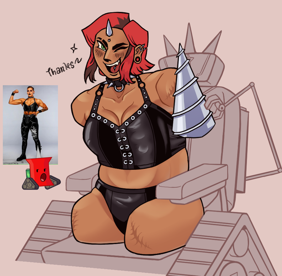 Guys hear me out on my idea for a Pin gijinka
#bfdia