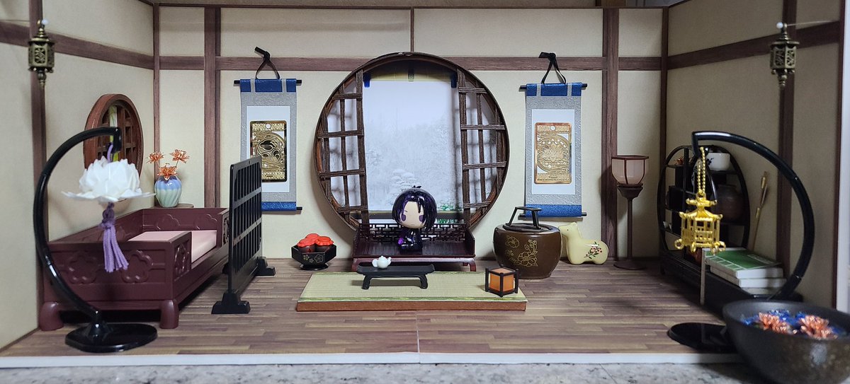 新宿京王百貨店で開催してるポプショ【好好チャイナ店】本日最終日。まもなく終了。購入させていただいたミニチュア、メチャクチャ可愛い💕お部屋にピッタリ👍️またの開催待ってますよぉ～✨