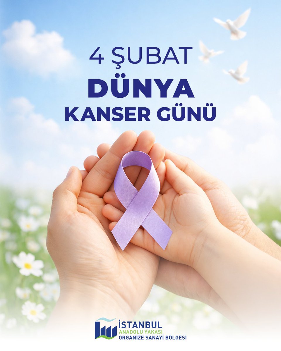 Bugün ve her gün, kanserle mücadele eden bireylerin yanında olduğumuzu hatırlıyor; umutla, bilinçle ve birlikte daha güçlü olduğumuzu biliyoruz. 

💙 Farkında ol.
💙 Önlem al.
💙 Erken teşhisi önemse.

#iayosb #DünyaKanserGünü #4Şubat #Farkındalık #ErkenTeşhis #BirlikteGüçlüyüz