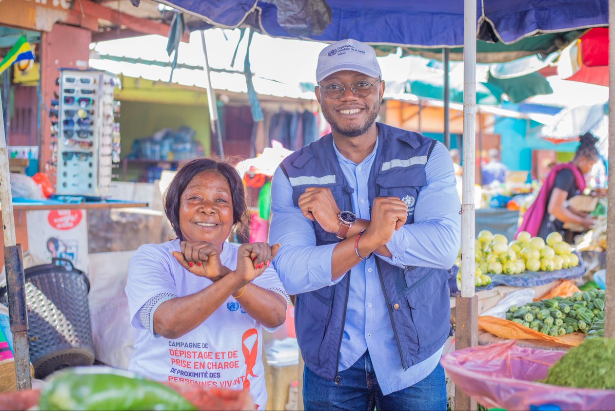 Millions of lives are lost to #cancer every year.

Yet up to half of all cancers are preventable &amp; many can be cured if detected early. 

Volunteers like Abdoul are helping make that knowledge accessible, raising awareness about breast cancer with <a href="/WHO/">World Health Organization (WHO)</a> in Gabon.

#WorldCancerDay