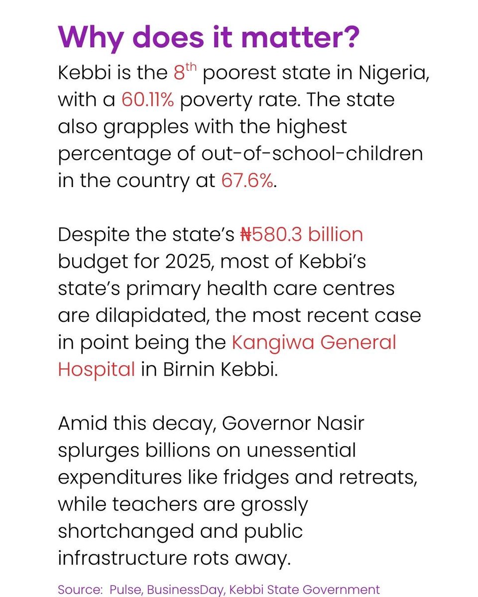 Kebbi is a corrupt mess.