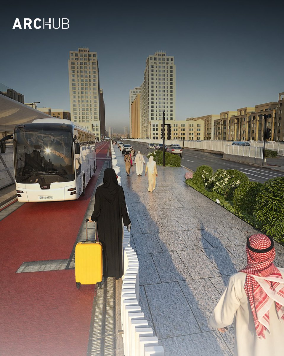 ARCHUB_SA's tweet photo. حيث يلتقي الإلهام التاريخي بمستقبل الحياة الحضرية.
مشروع جادة أحد من أرك هب يحول المشهد الحضري إلى تجربة مشاة انسيابية تتمحور حول برج الساعة الأيقوني

Where historical inspiration meets the future of urban living.
Jadat Ohud project by Arc Hub transforms the urban landscape into a fluid pedestrian experience centered around its iconic clock tower.

#ArcHub #ArchitectureProjects #JadatOhud #أرك_هب #تصميم_معماري #جادة_أحد