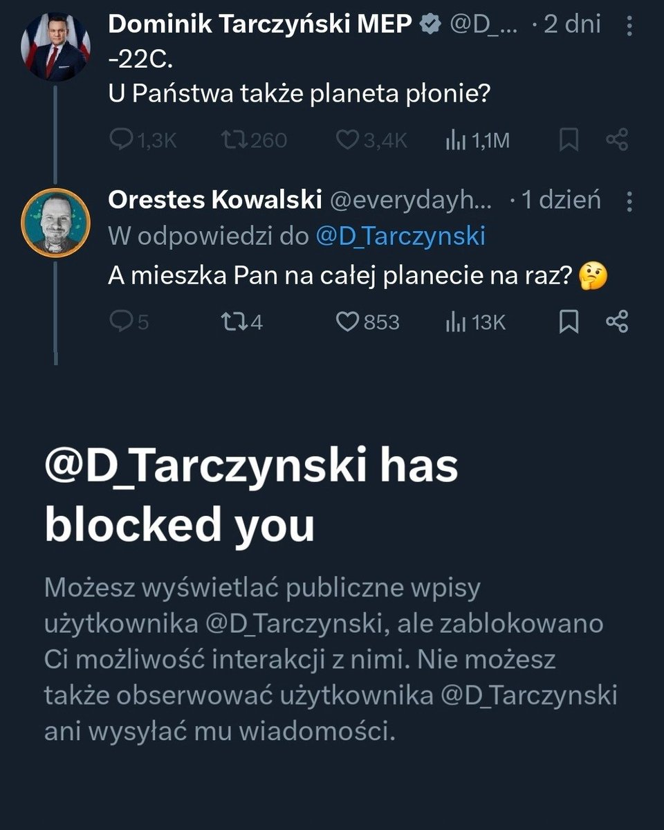 Orestes Kowalski tweet media