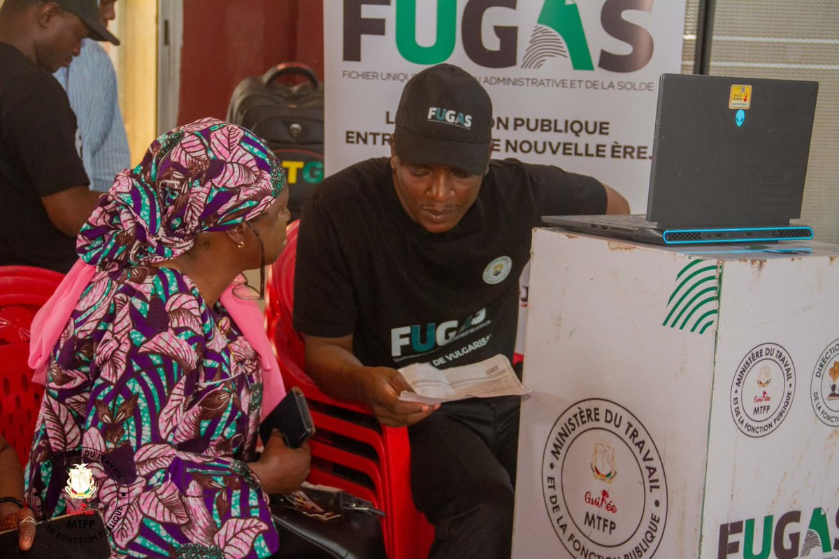 La nouvelle image de la Fonction Publique Guinéenne..
Vulgarisation #Fugas
Merci Kankan..