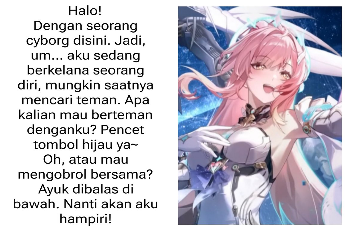 !2DFess Halo, halo~ ayo berteman denganku!
