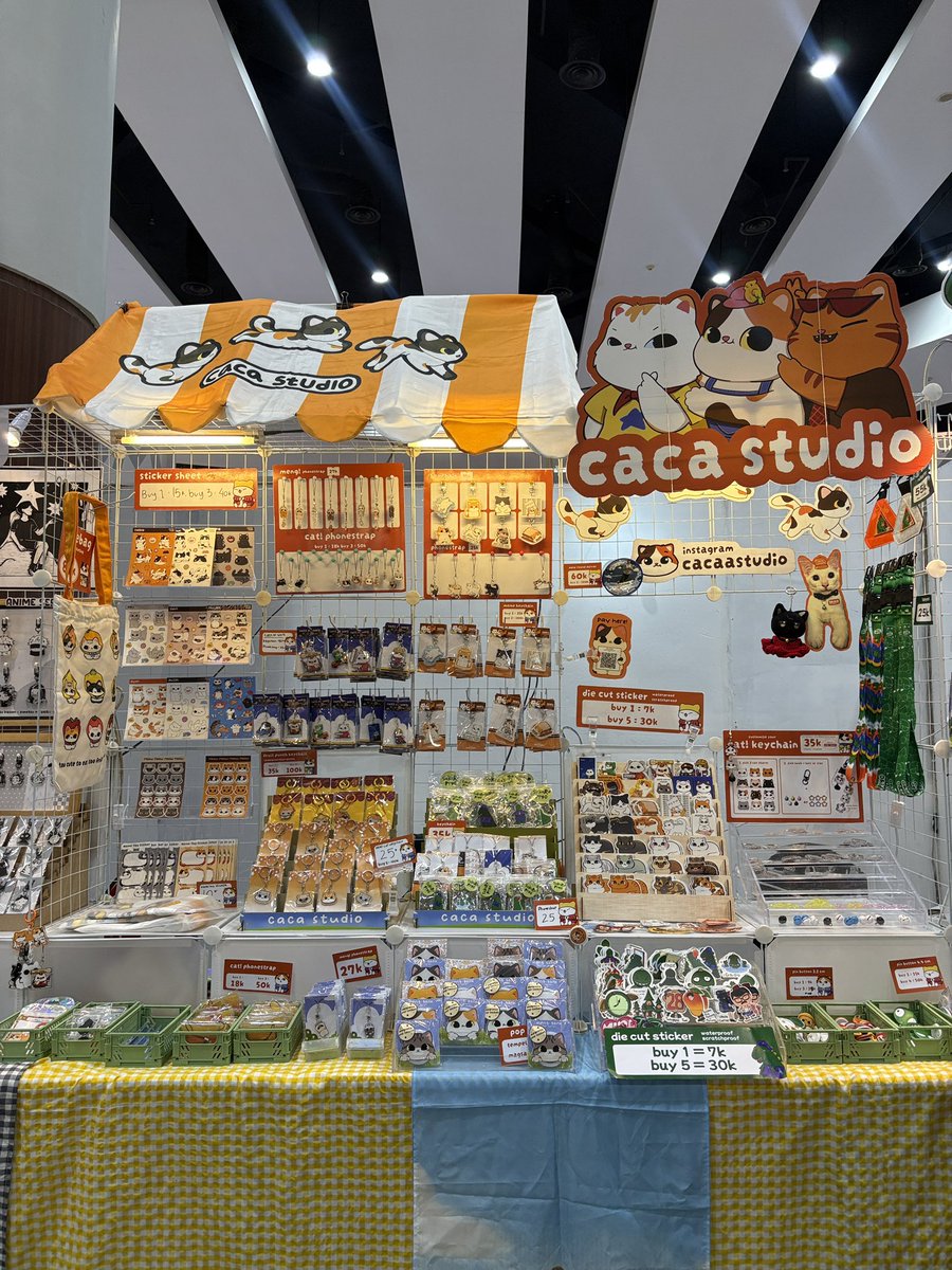 caca studio😼 OMO MARKET booth 175 tweet media