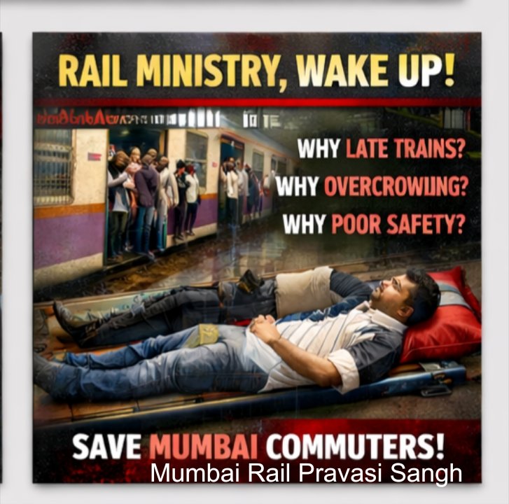 मुंबई Mumbai Rail Pravasi Sangha tweet media