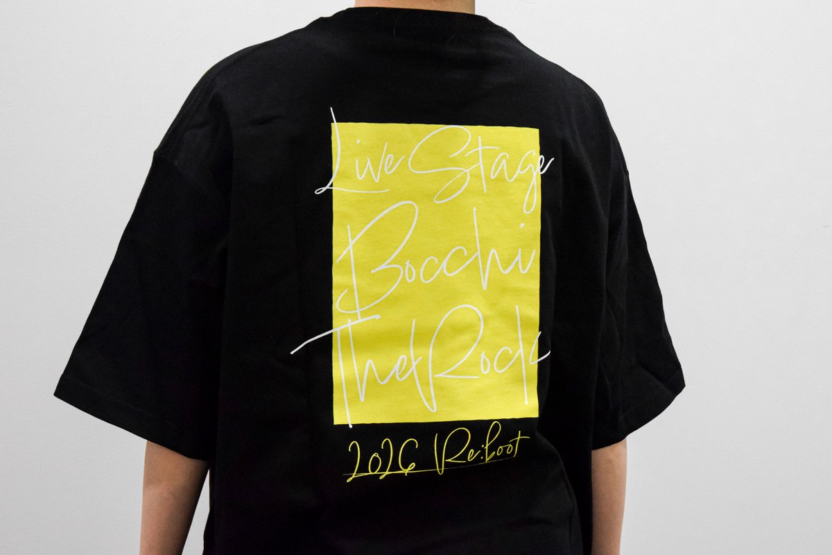 ぼっち・ざ・ろっく!大港開唱2026 公式　Tシャツ XL　台湾限定 ◤￣￣￣￣￣￣￣￣￣￣￣ #舞台ぼっち 2026 RE:boot 公演グッズ紹介