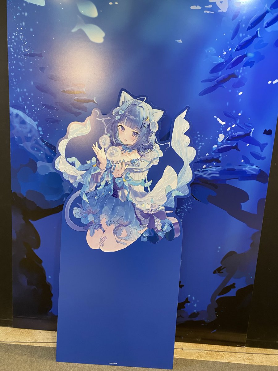 0813Deryon's tweet photo. ギリギリになっちまったけど行ってきたよー！ #海月雲ろあ https://t.co/zCFQYN8Db3