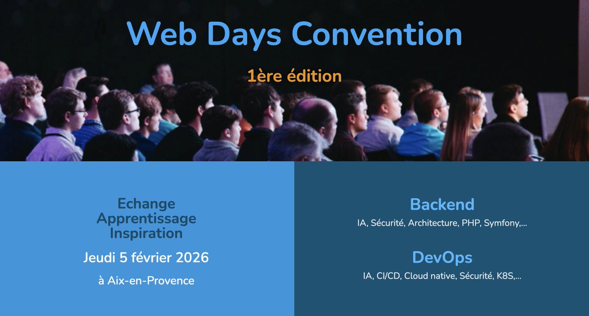 Web Days Convention tweet media