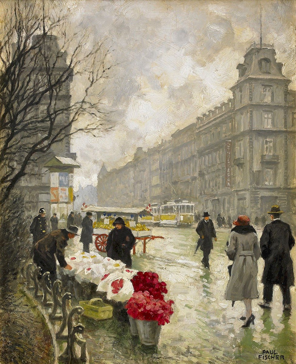 “Keep love in your heart. A life without it is like a sunless garden when the flowers are dead…”
-Oscar Wilde

Paul Gustav Fischer (1860-1934),Danish painter
The Flower Market,Copenhagen

#painting #painter #peintre #peinture #Malerei #ArteYArt #art #Kunst
