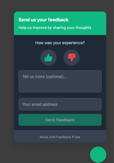 Feedback Pulse tweet media
