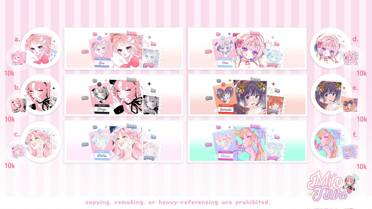 Miotsuri's tweet image. Help repost, please? Thank youu!

Haaai, aku ada 24 layout ready stock 2D/animanga nih. Ada yang single dan juga couple yaa. Bisa langsung ditake sekarang juga. Mari jajan! ☝🏻

#zonauang #zonajajan