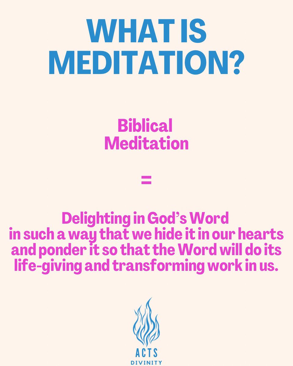 ACTS Divinity (@ActsDivinity) / Posts / X