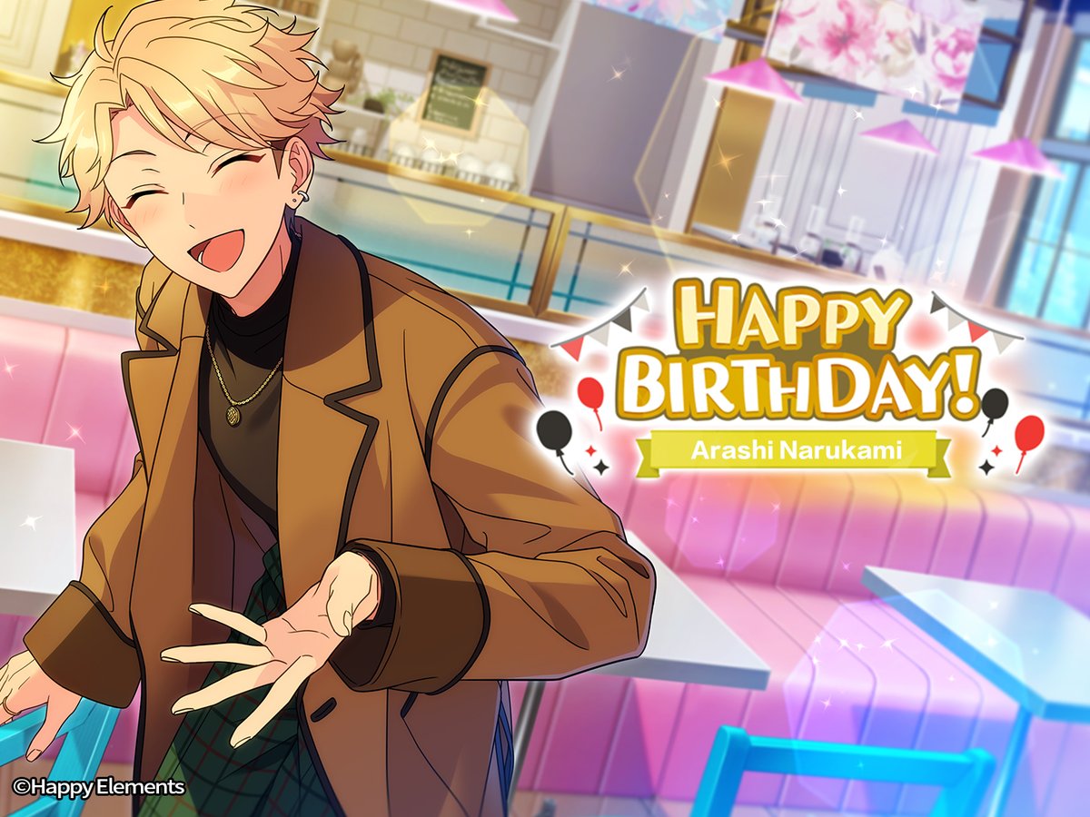 enstarsmusic_EN's tweet photo. 🎉Today is the birthday of Arashi Narukami!

🎂 Happy Birthday to Arashi!

🎁Repost &amp;❤️
2 Producers: 10 DIA Scout Tickets

#EnsembleStarsMusic https://t.co/LG3AA5n6TJ