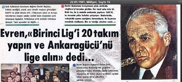 Madem siyaset futbola girdi ben de şundan isterim yine