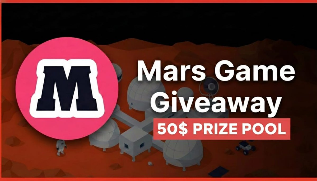 Mars Game $50 Giveaway🚨

To Participate:
Follow <a href="/MarsGameJuna/">Mars Game</a> &amp; <a href="/ELeCTrOnWeb3/">ELeCTrOn Web3</a> 

Download the Official Juna App (Available on Playstore &amp; App store) download.juna.space/sn-en

Join the Discord discord.gg/UDKgPtAAX

Winners will be annouced on 7th February
