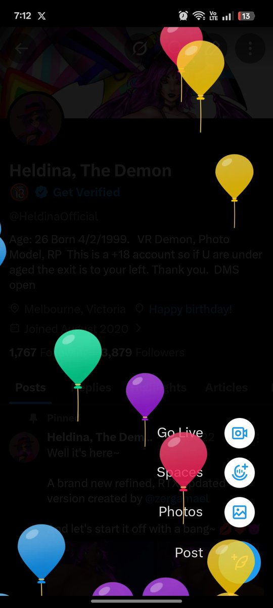 Ah...looks like it's my birthday