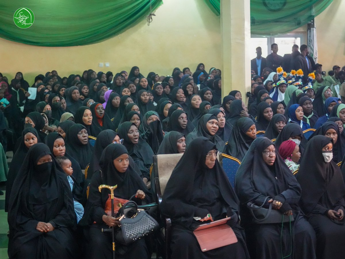 SZakzakyOffice's tweet photo. The Islamic movement marked Nisf Sha‘aban, commemorating the birth anniversary of Imam Muhammad al-Mahdi (AS), the twelfth and present Imam from the Ahlul Bayt (AS) in the line of succession to the Holy Prophet Muhammad (SAWA), in Abuja on Monday, 3 February 2026. https://t.co/tr7KZikIb4