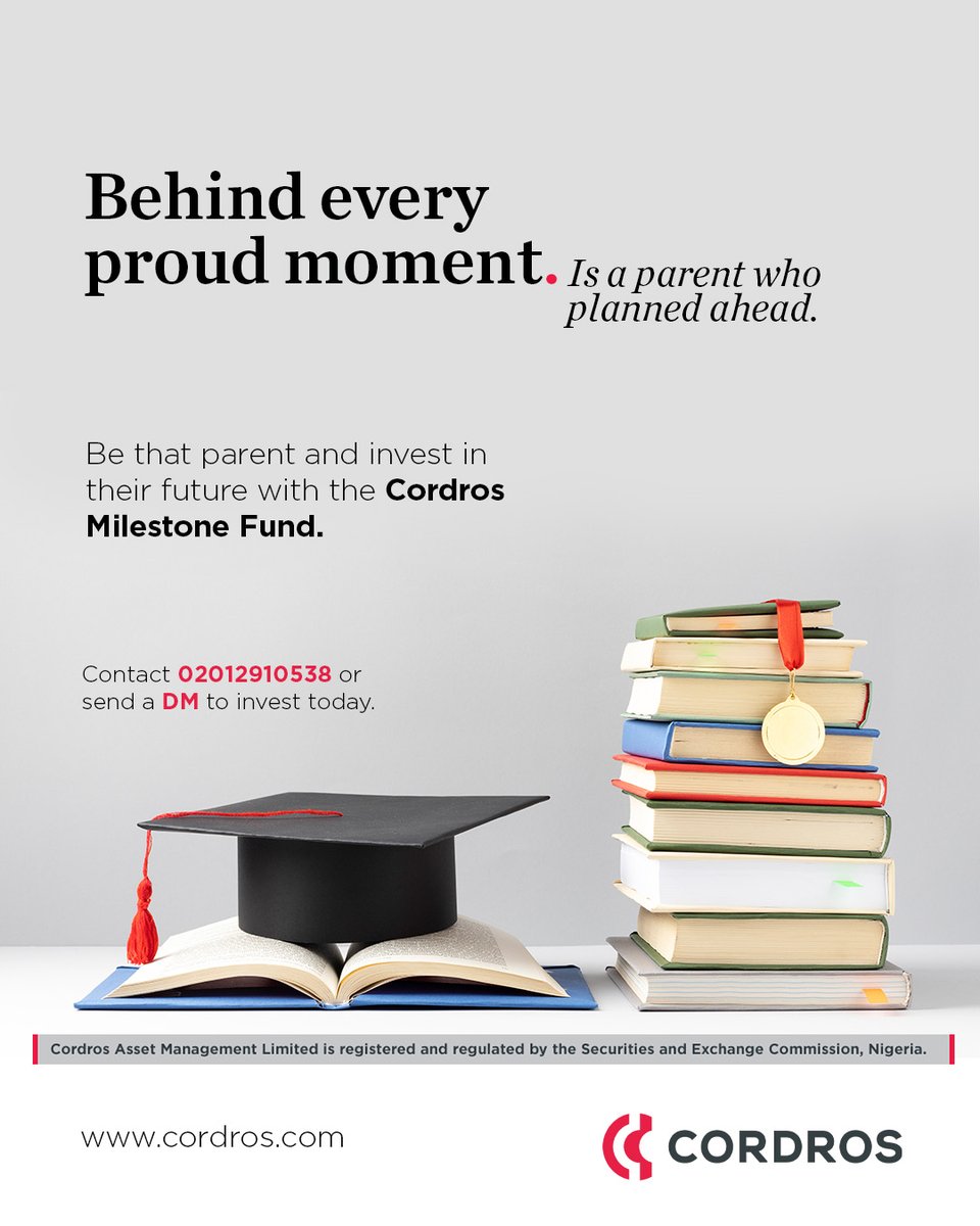 The Cordros Milestone Fund helps you invest gradually toward long-term goals, providing a structured way to prepare for the moments that matter most in your children's lives.

Invest toward your child’s future milestones with the Cordros Milestone Fund.

Contact us today!