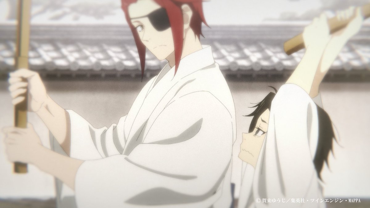 𝒎𝒆𝒎𝒐𝒓𝒚 TVアニメ『#地獄楽』 第十七話「士道と修羅」より #地獄
