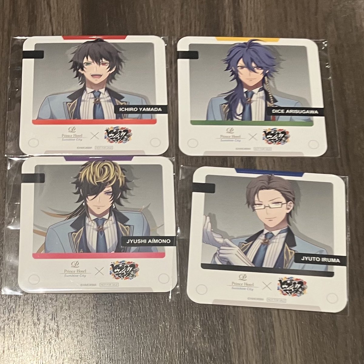 ヒプノシスマイク ヒプマイ 一郎 左馬刻 サンシャイン ホテル 特典 コースター 交換】ヒプノシスマイク ヒプマイ サンシャインシティ プリンスホテル