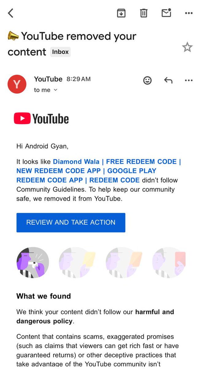 AndroidGyanShor's tweet photo. @YouTube @YouTubeIndia 
Hello Team,
My video was removed under Harmful &amp; Dangerous Policy, but the content does not promote scams, false promises, or any harmful activity.

This seems like a mistake. Kindly review it again.

Video link: https://t.co/UEXTLC9kKX

Thank you. https://t.co/05EUB8JMbV