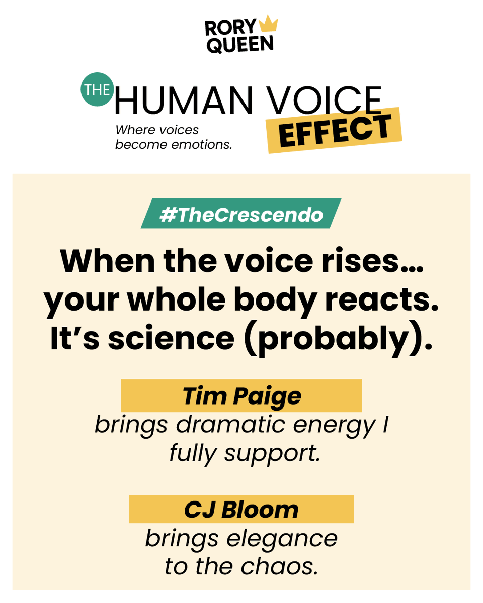 rory_queen901's tweet photo. This is a little reminder of #TheHumanVoiceEffect moments, the kind that turn listening into feeling.
Which one got you?
#audiobookcommunity #narratorlove #audiobookmagic #voiceacting #storytellinglove #audiobookaddict #readersofinstagram #bookishmoments #narratorappreciation https://t.co/d1KkNgi55b