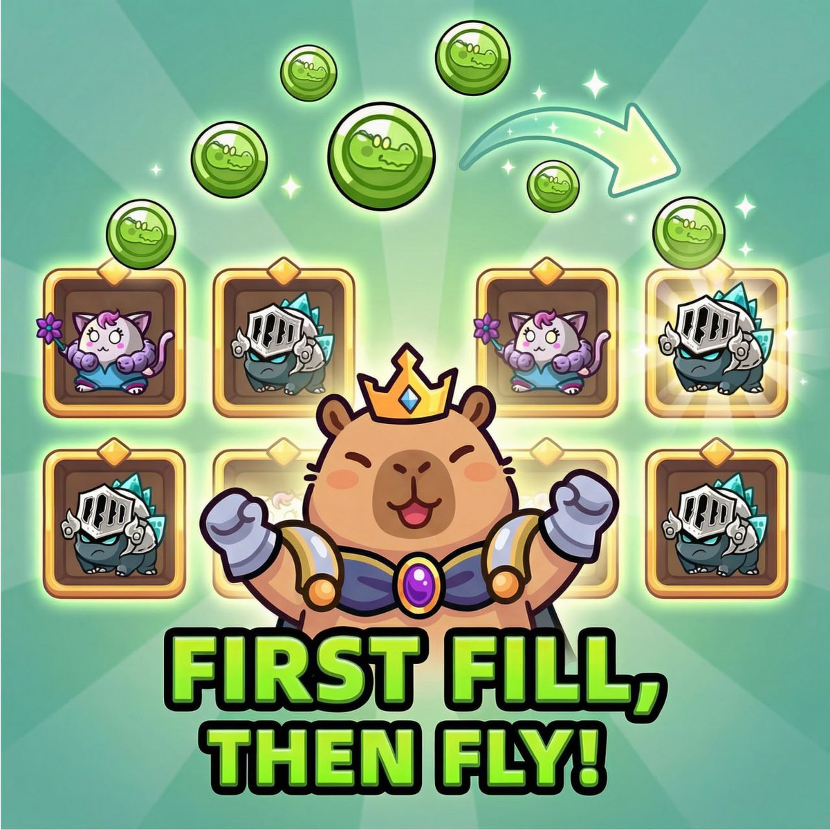 Capybobo_io's tweet image. Hey PYBOBOs, let's talk about your $CROCO mining. 

Many of you feel your daily mining reward is small, but maybe it's a misunderstanding!

1. The Big Picture: $CROCO is Scarce
$CROCO max supply is 1 billion. Compare that to meme coins with trillions in circulation. Holding…