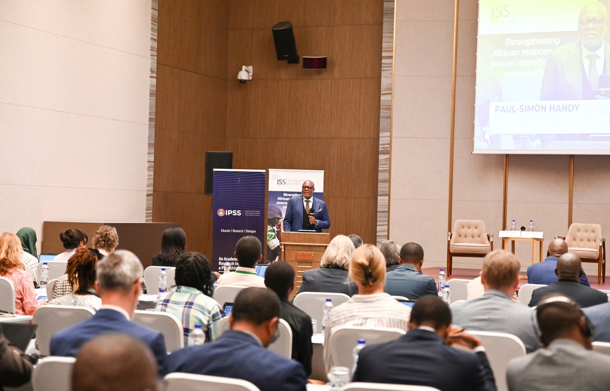 IPSS_Addis's tweet photo. Happening now: Pre-AU Summit Seminar on "39th AU Summit: APSA Reforms Amidst a Fraying Global Order" at the Skylight Hotel. Opening remarks were delivered by Paul-Simon Handy from @issafrica and @LettieLongwe from #IPSS, highlighting key questions: Does the AU need reform and is it fit for purpose.