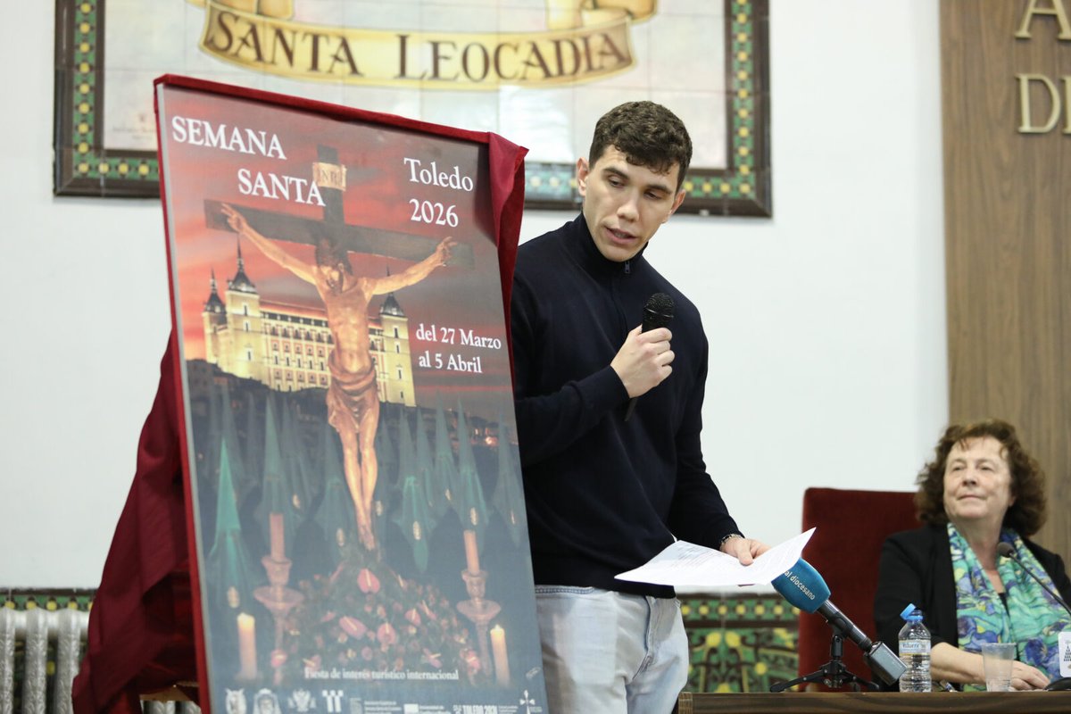ToledoAyto's tweet photo. ✝️El Cristo de la Agonía protagoniza el cartel anunciador de la Semana Santa 2026

👉El autor es Diego Mora, enfermero e investigador de la @uclm_es 

➕ℹ️https://t.co/uUOHzKEsJ6 https://t.co/oFNjpyT5oC