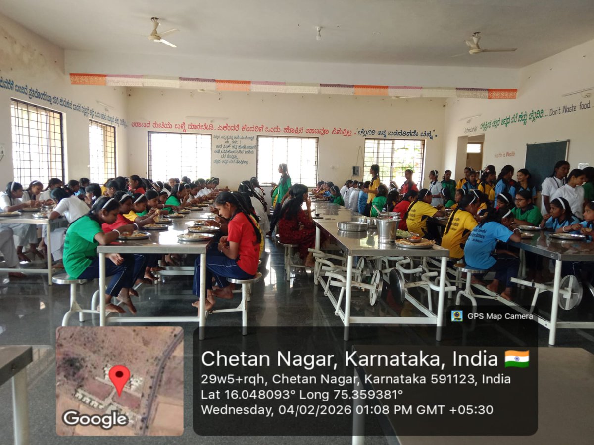 IGRS555's tweet photo. Lunch @CMahadevappa #SocialAudit_SWDMeals #SocialWelfare_Karnataka https://t.co/cRd6LhqY6T