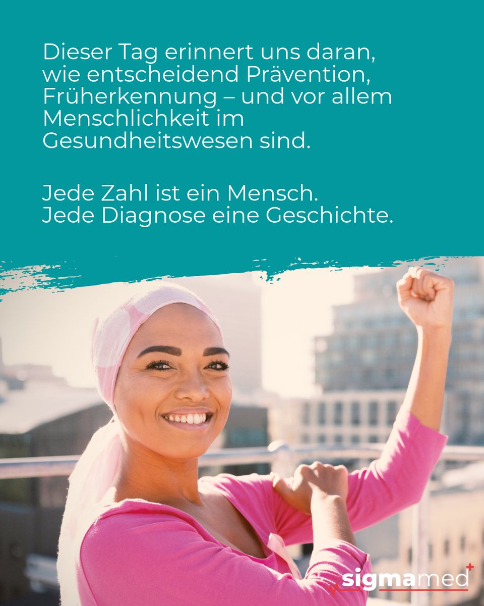 Heute denken wir an alle, die mit einer Krebsdiagnose leben – und an jene, die sie begleiten. Jede Zahl ist ein Mensch. Jede Diagnose eine Geschichte.
#Weltkrebstag #Pflege #Menschlichkeit #Sigmamed