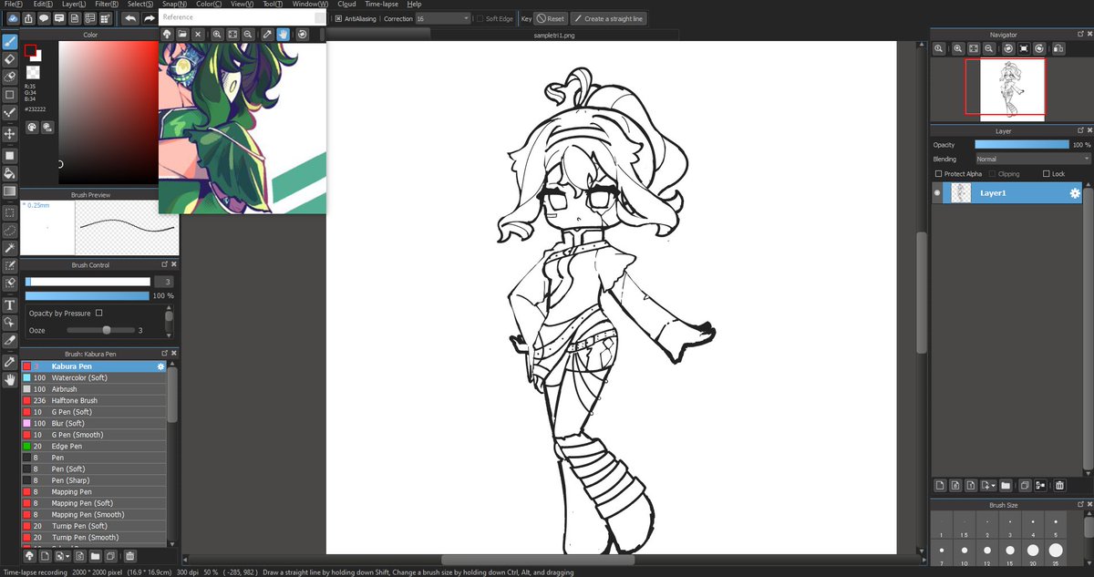 chibi comms sketch :3 wahh my throat still hurts q-q