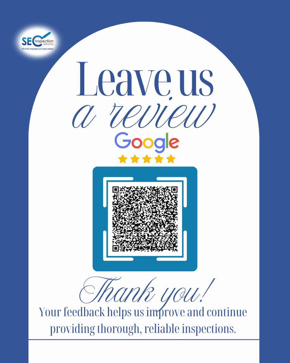 G00dL00ker's tweet image. Had a great home inspection with SEC Inspection Services? 🏡⭐ Drop a quick Google review and help Clearwater homeowners choose with confidence. Takes 2 minutes, makes a big impact. Share your experience below!
#ClearwaterFL #HomeInspection #LocalBusiness