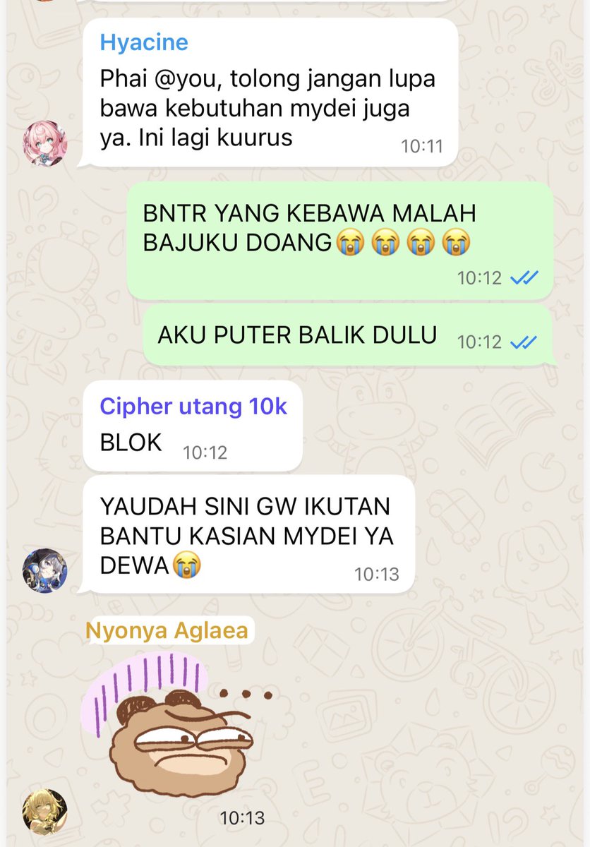 froggowaytodyie's tweet image. Potret Phainon ubah nama dari deliverer jadi Papanon (☀️🍷)

[Request dari @auofaeril]