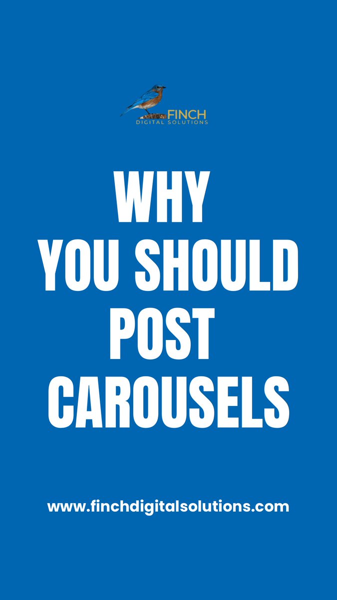 finch_digital's tweet photo. Still not posting carousels? 🤔

They boost engagement, increase reach, and keep your audience swiping 📲

If you want better results, carousels are a must 🚀

#SocialMediaTips #CarouselPosts #ContentStrategy #DigitalMarketing https://t.co/ZFX03dOhZ4