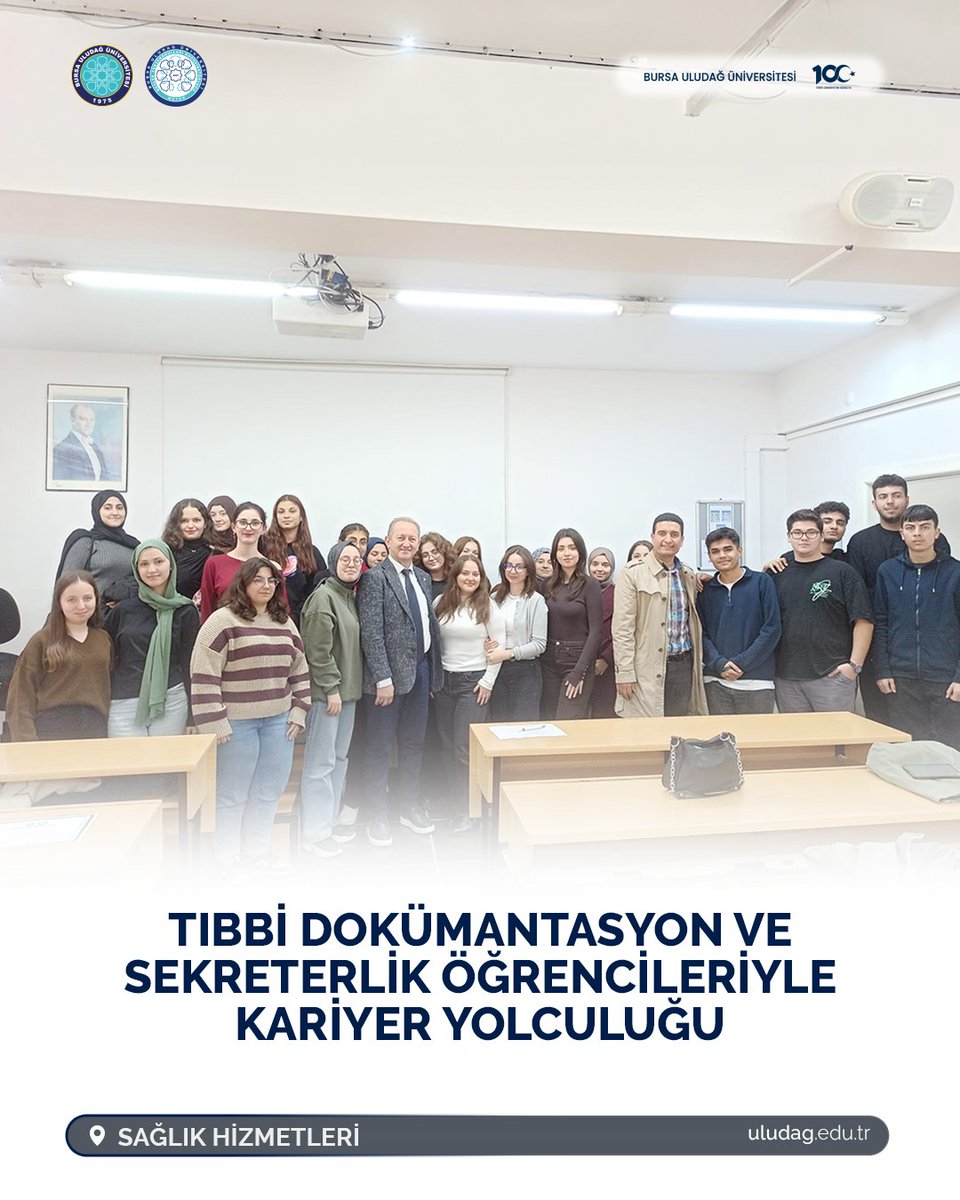 🎓 Geleceğin Tıbbi Sekreterleri Mezunlarıyla Buluştu: Kariyer Yolculuğunda İlk Adımlar!

Haberin devamı için:
uludag.edu.tr/shmyo/tibbi-do…