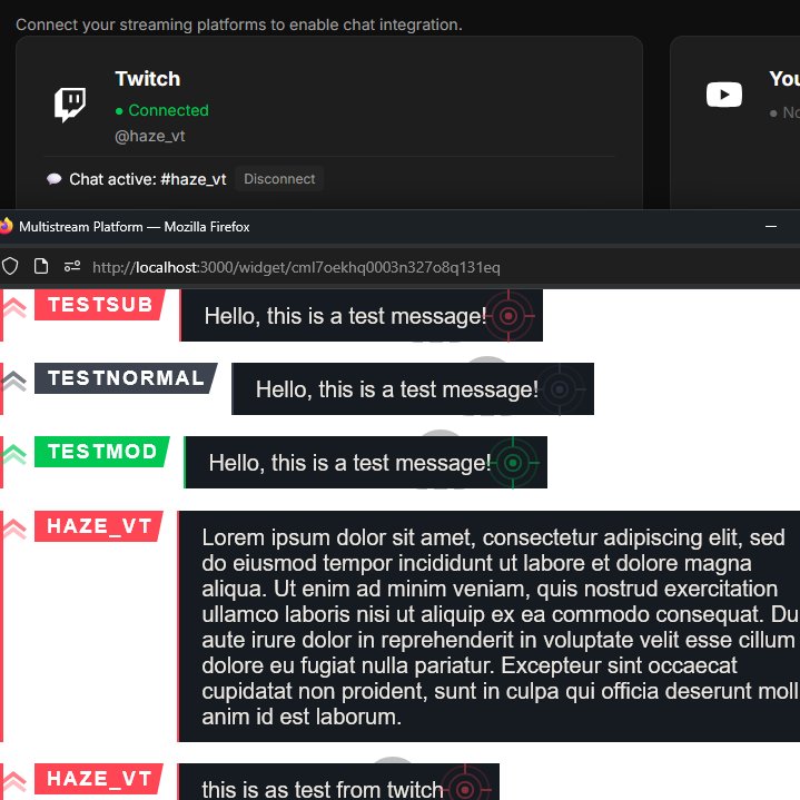 WIP for a client who requested for a chat widget thats not streamelements/streamlabs