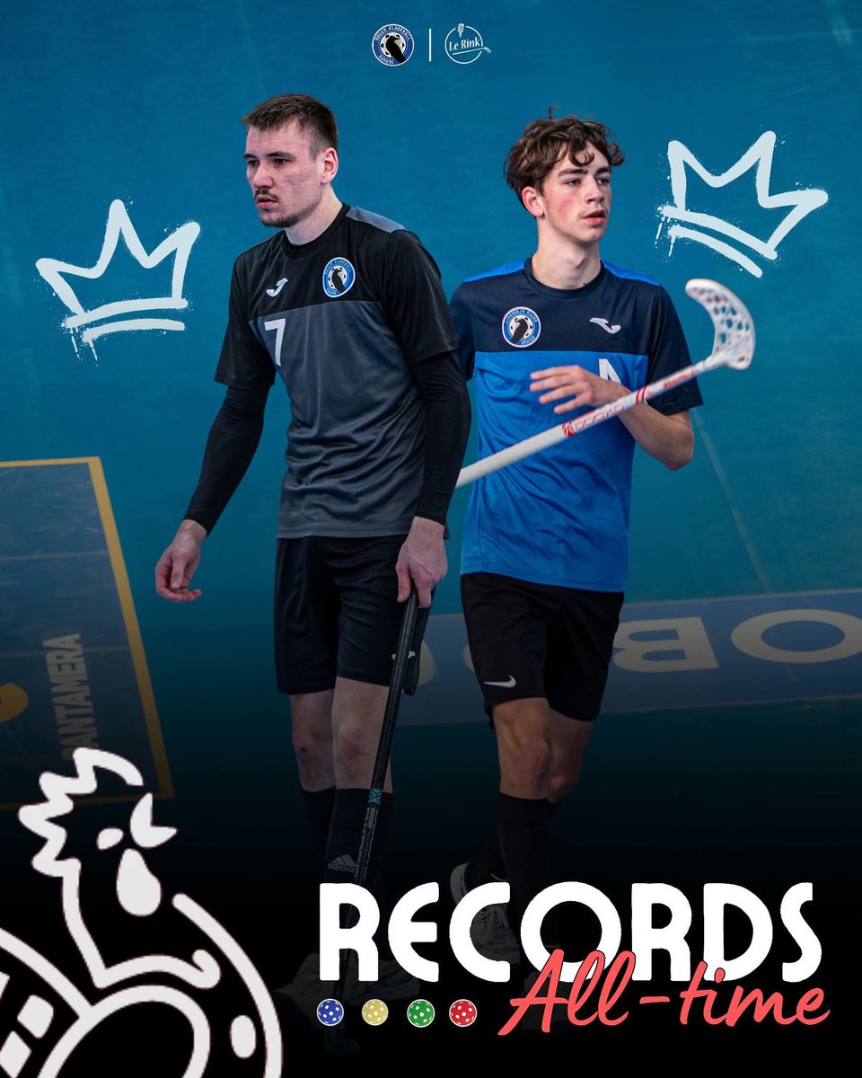 🎉 RECORD DE FRANCE 🇫🇷 en 1 match ! 
🔥Nos 2  Théo inscrivent  22 points (12B-10P) et 19 points (11B-8P) 
+nombre de points inscrits par un joueur (22)
+nombre de buts inscrits par un joueur (12)
+nombre de passes délivrées par un joueur (10)