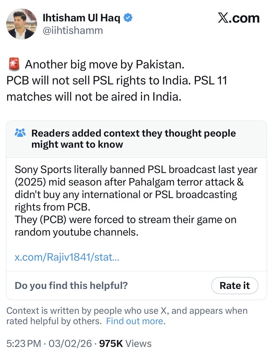 ASHUUUUUTOSH's tweet photo. @iihtishamm Loving this context feature 😂 https://t.co/xoM4g1Q0CD